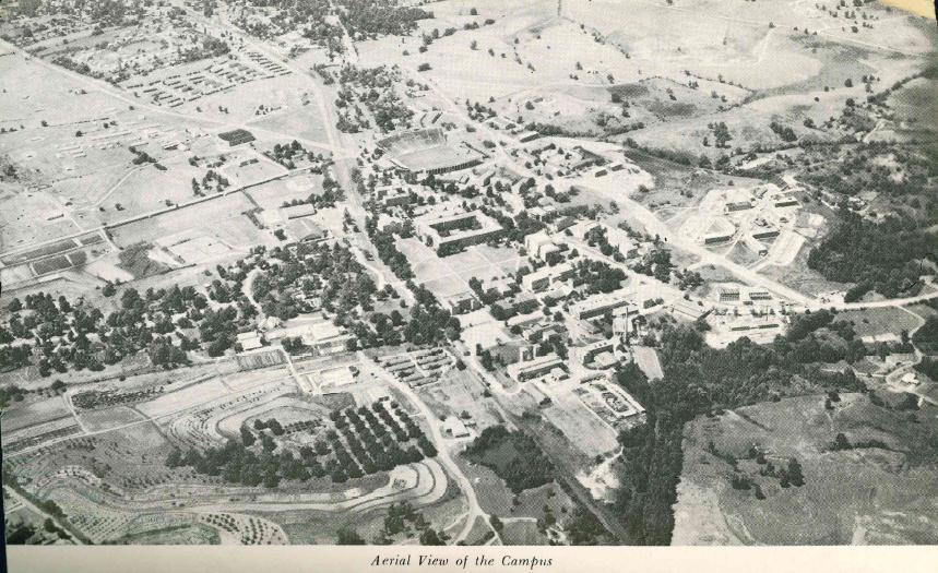 1959 Aerial View of Campus