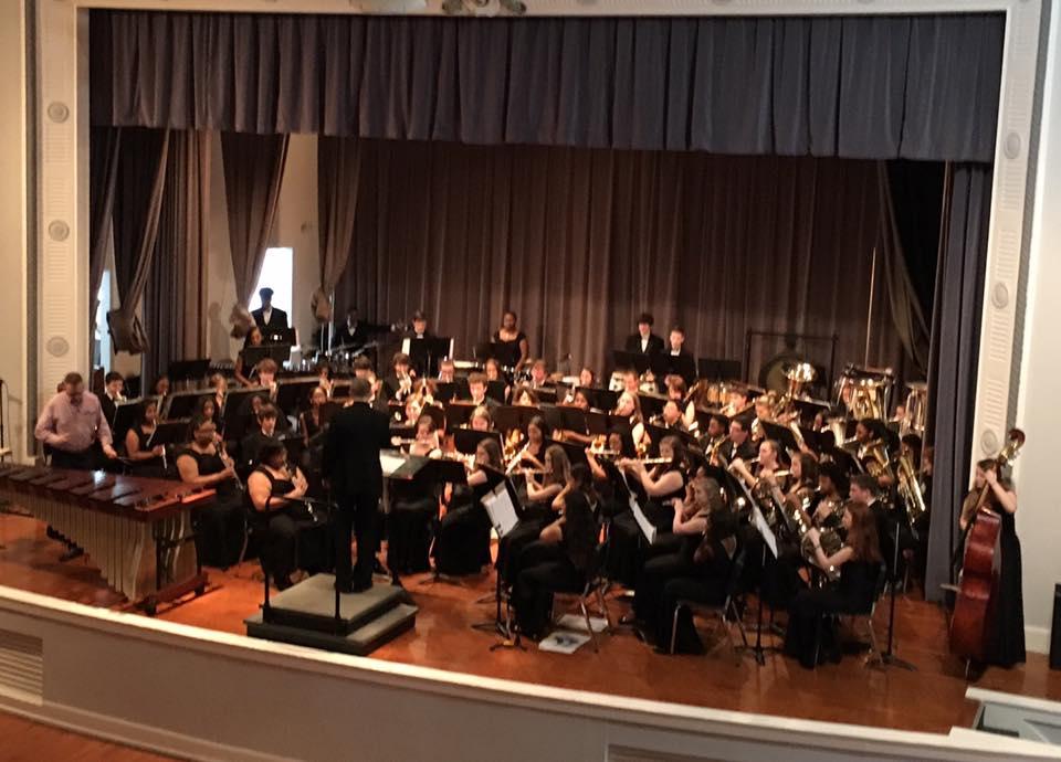 MSU Collaborates with local high school band