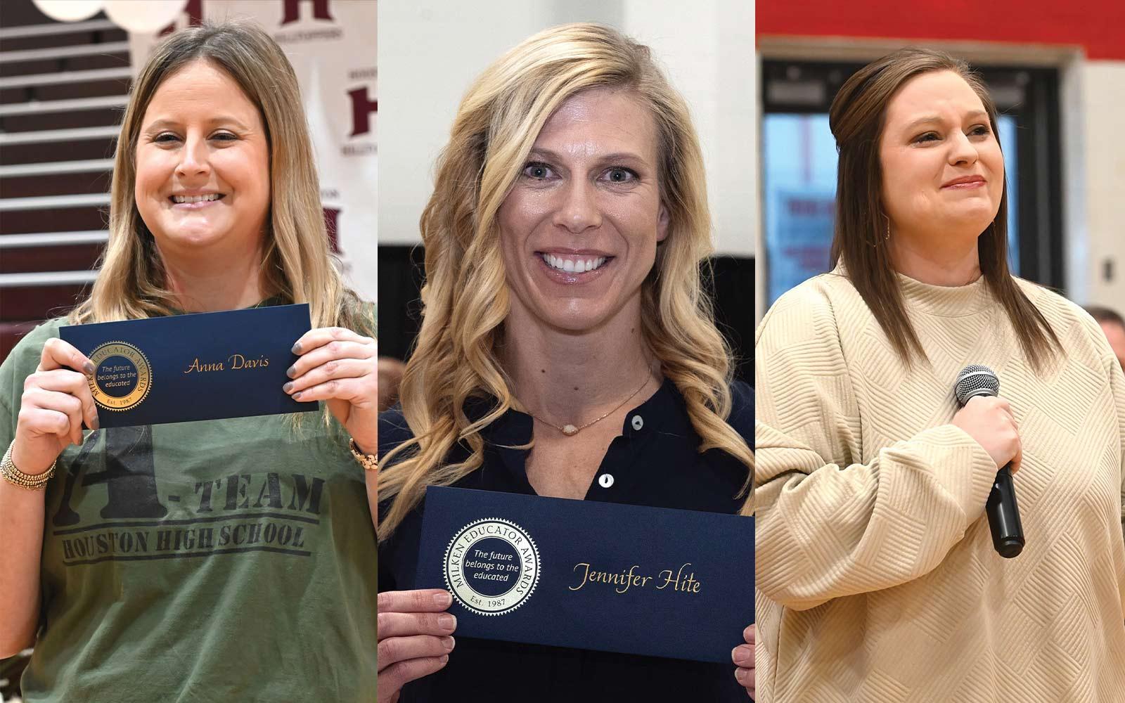 Headshots of award winners