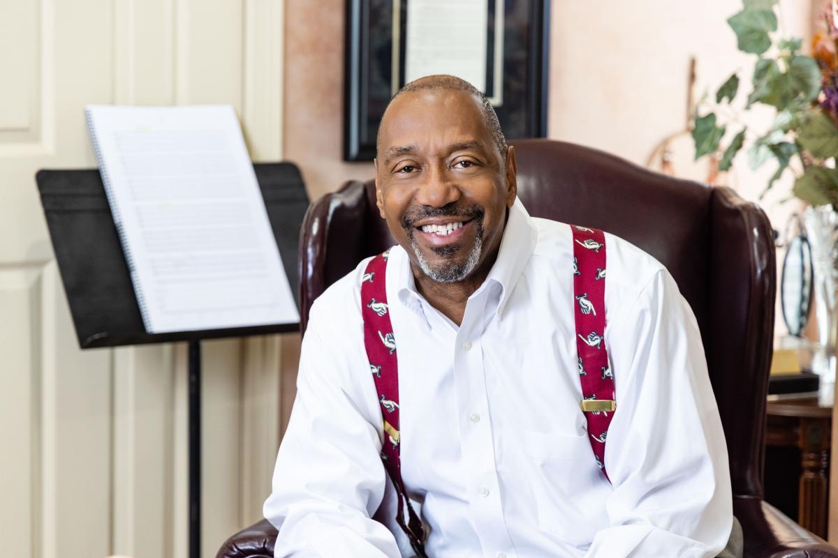 Quincy Hilliard sitting in a chair