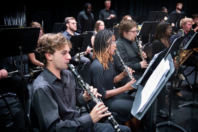 MSU musicians performing a concert